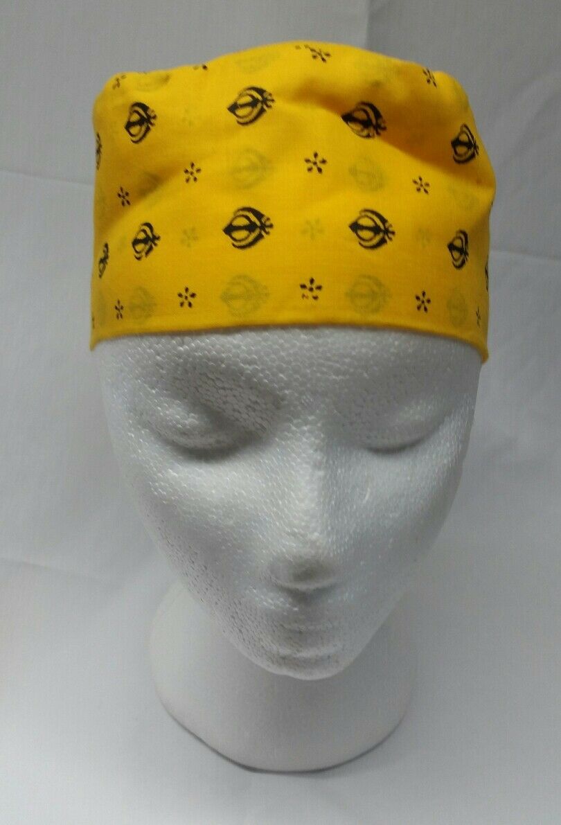 Sikh Punjabi Yellow Kids baby patka pathka Khalsa Khandas bandana Head Wrap Gear