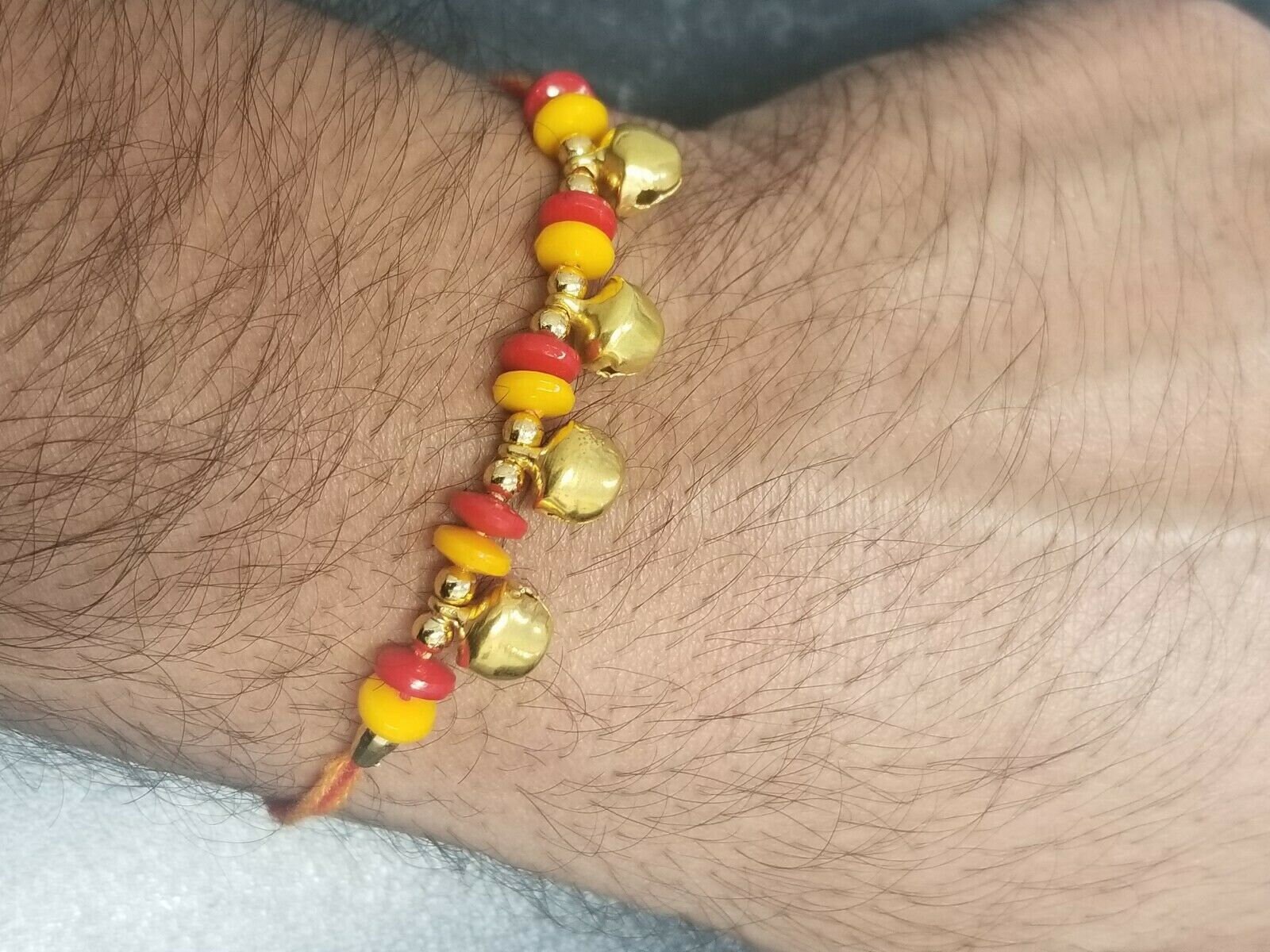 Lucky hindu red thread stunning evil eye protection bracelet talisman amulet ff7