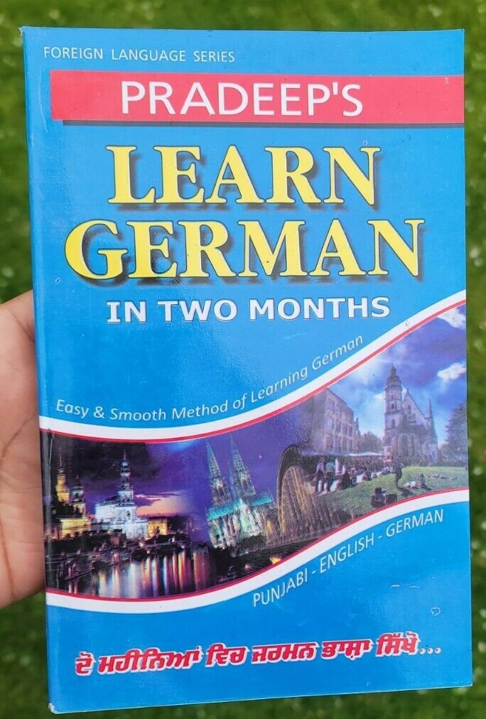 Speak Fluent German Learning Course Punjabi &amp; English Easy 60 Days MA