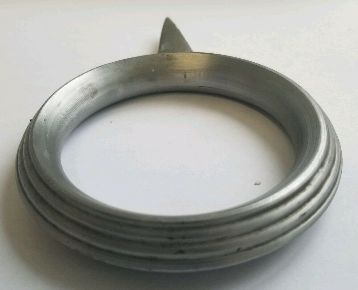Sarbloh Kara Gatka Khalsa Heavy Warrior Kada Pure Iron Rare Singh Kaur Bracelet H5