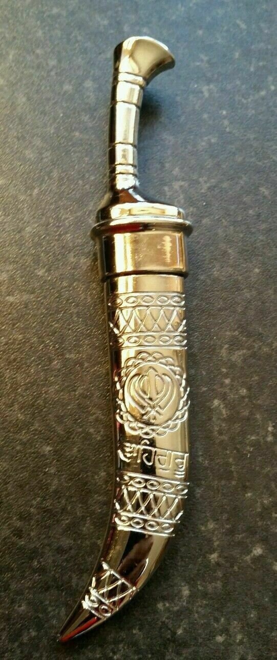 Stunning stainless steel ceremonial sikh singh kaur khalsa siri sahib 5ks kakar