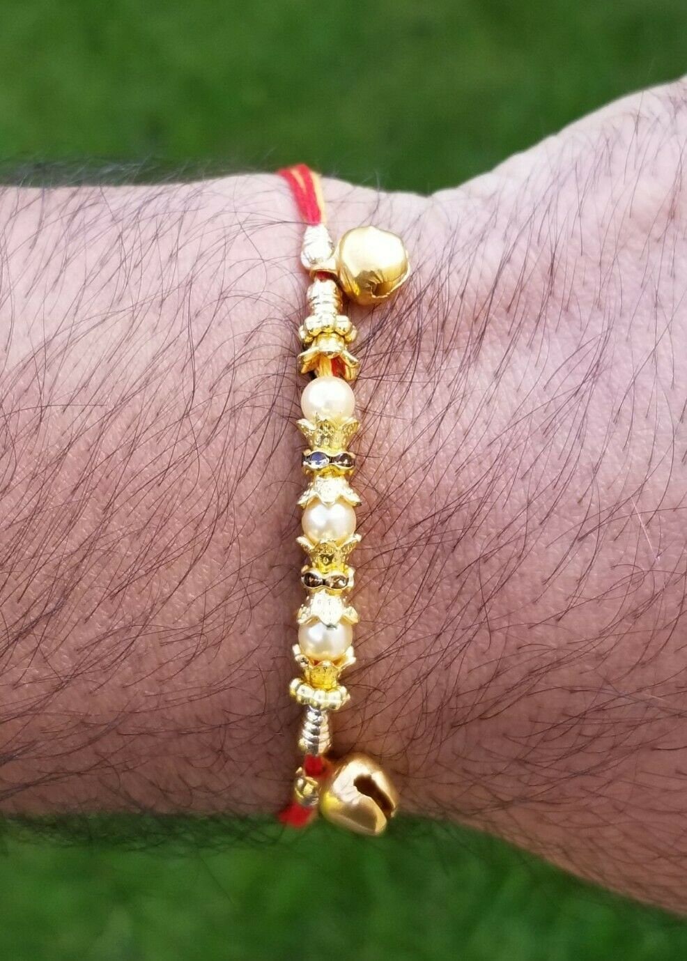 Hindu red thread evil eye protection stunning bracelet luck talisman amulet ll25