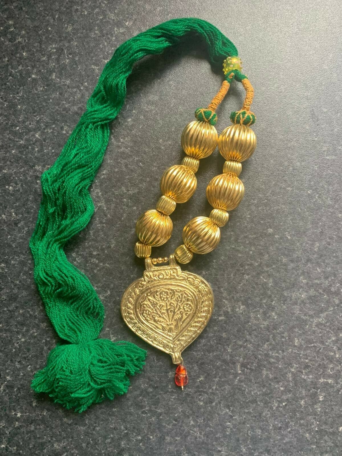 Punjabi folk cultural bhangra gidha kaintha pendant cultural patiala necklace p2