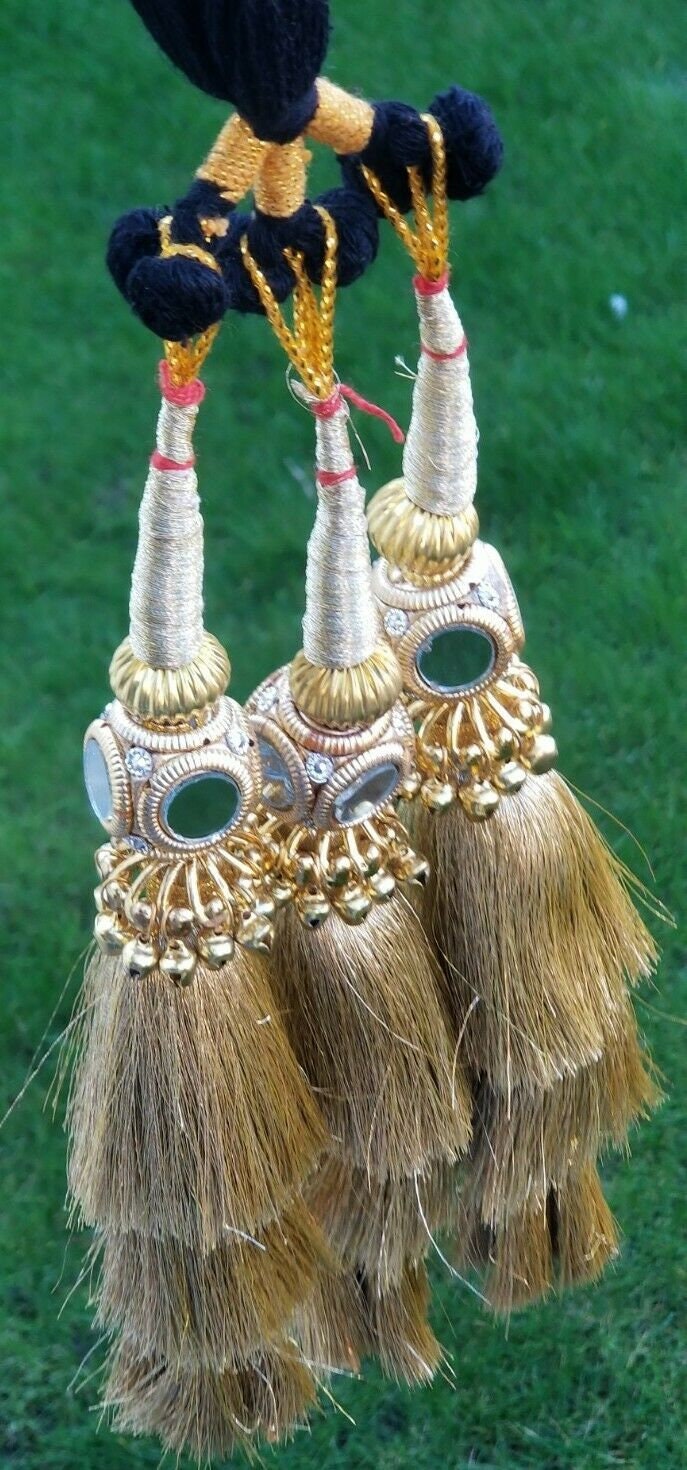 Patiala paranda latkan indian punjabi parandi mehndi jaago bridal hair braid mb6