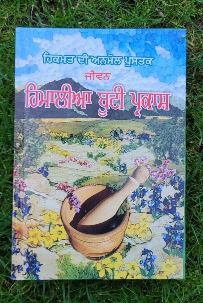 Himalaya Booti Parkash Punjabi Ayurvedic Book Hikmat Herbal Remedies Panjabi MA Home