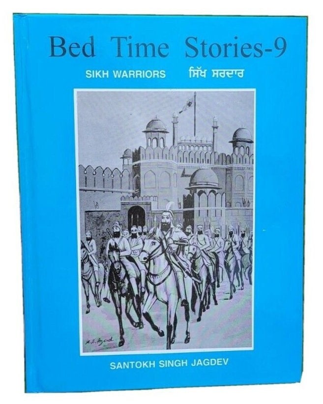 Kids bed time stories vol-9 sikh warriors  singh sardar book english punjabi mj