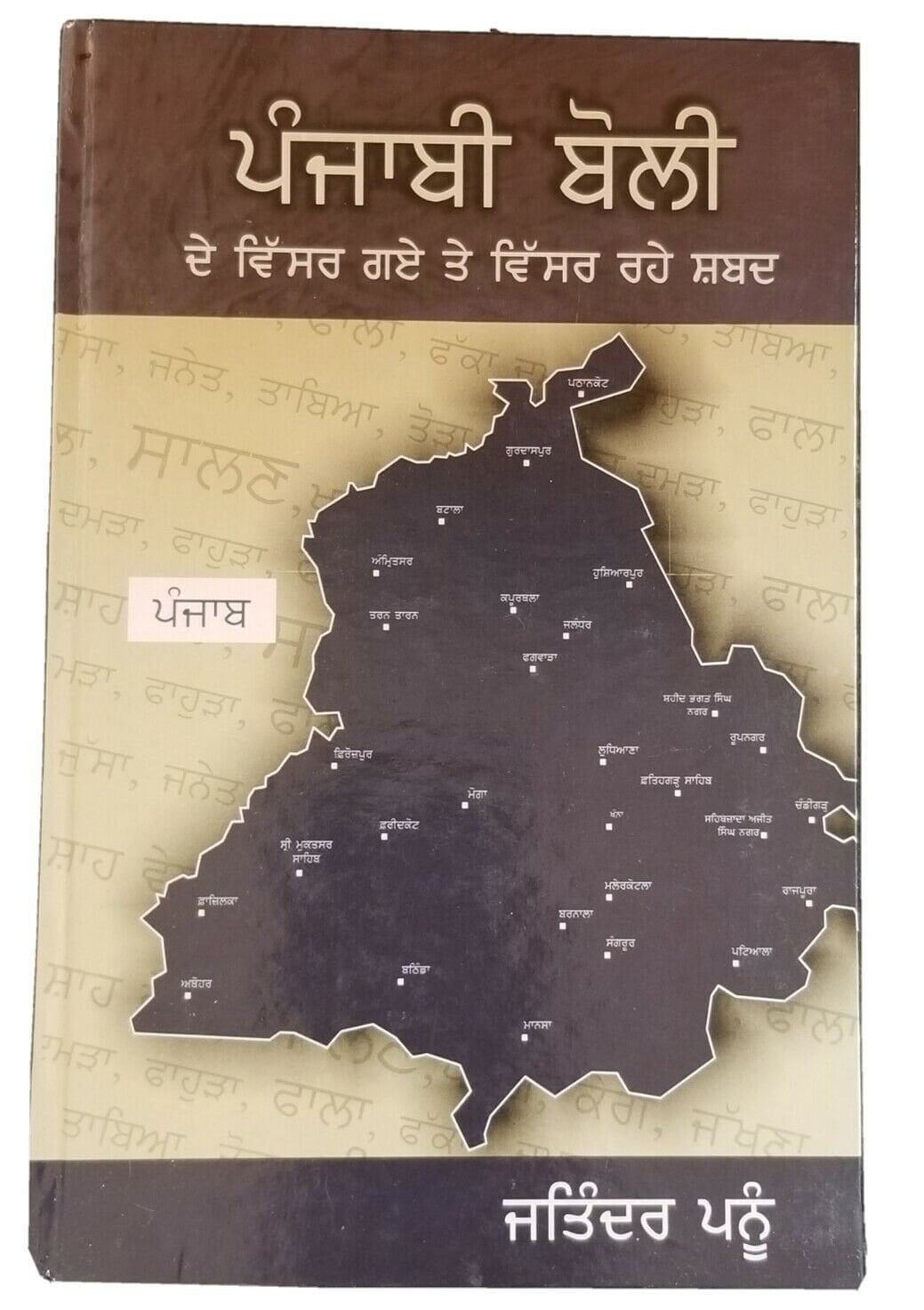 Punjabi boli de visar guy te visar rahay shabad punjabi jatinder pannu book b70