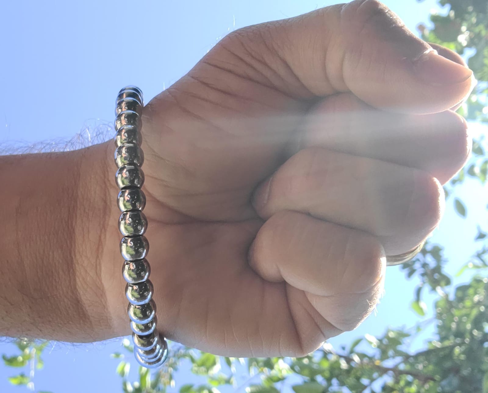 Steel Meditation Beads Bracelet Simrana Kara Prayer Mala Kada Praying Bangle H16