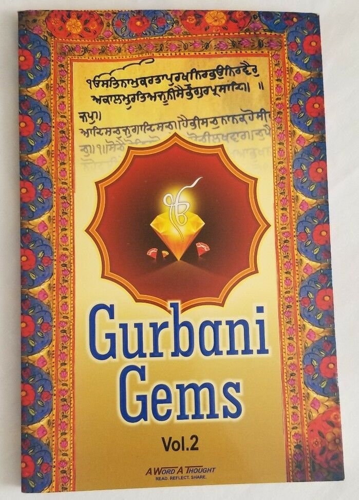 Sikh Gurbani Gems Book Vol 2 English Punjabi A Word A Thought Read Reflect Share A21