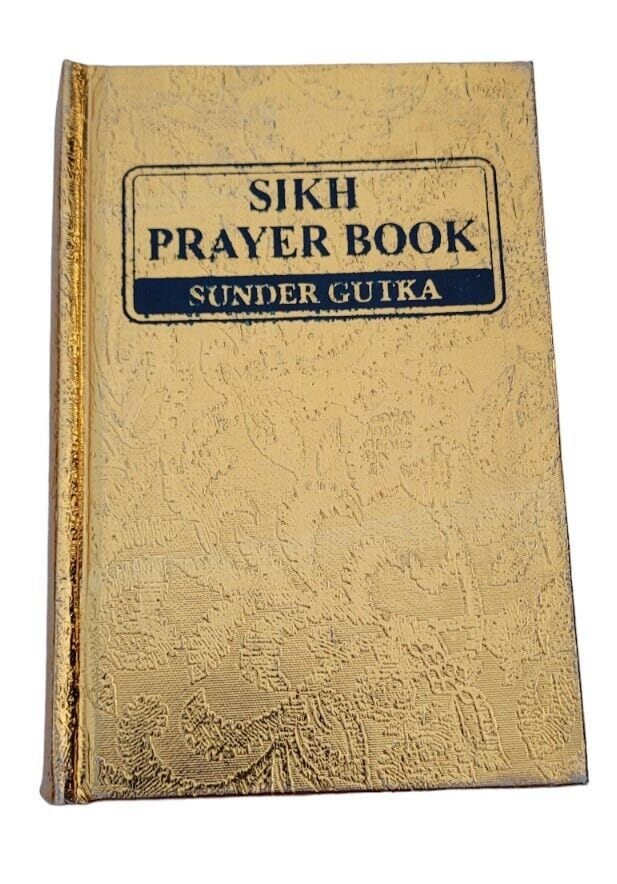 Sikh Prayer  Book Japji Rehras Gutka Sahib Bani Gurmukhi Transliteration English