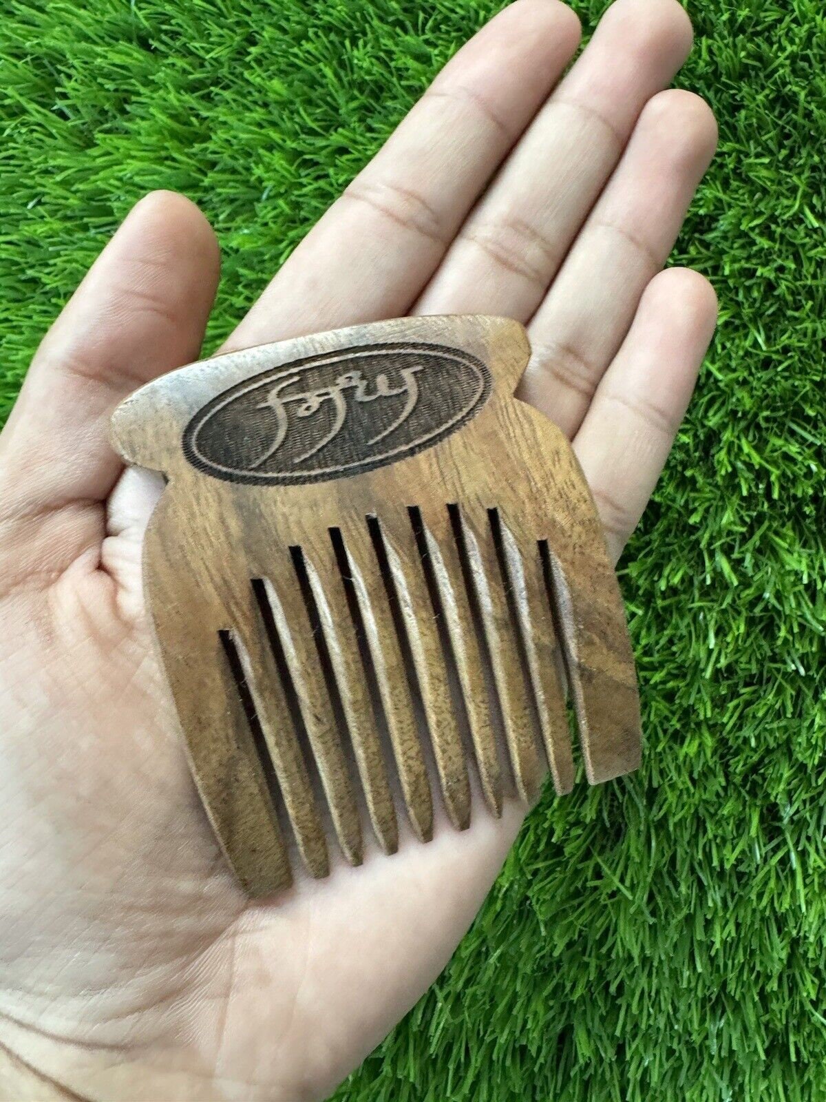Sikh Kanga Sheesham Wooden Comb Khalsa Engraved Singh Kaur Wood Premium Kakar OFA High Quality Kangha