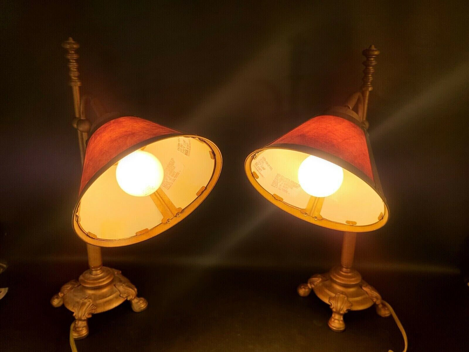 Vintage style industrial goose neck reproduction table lamps