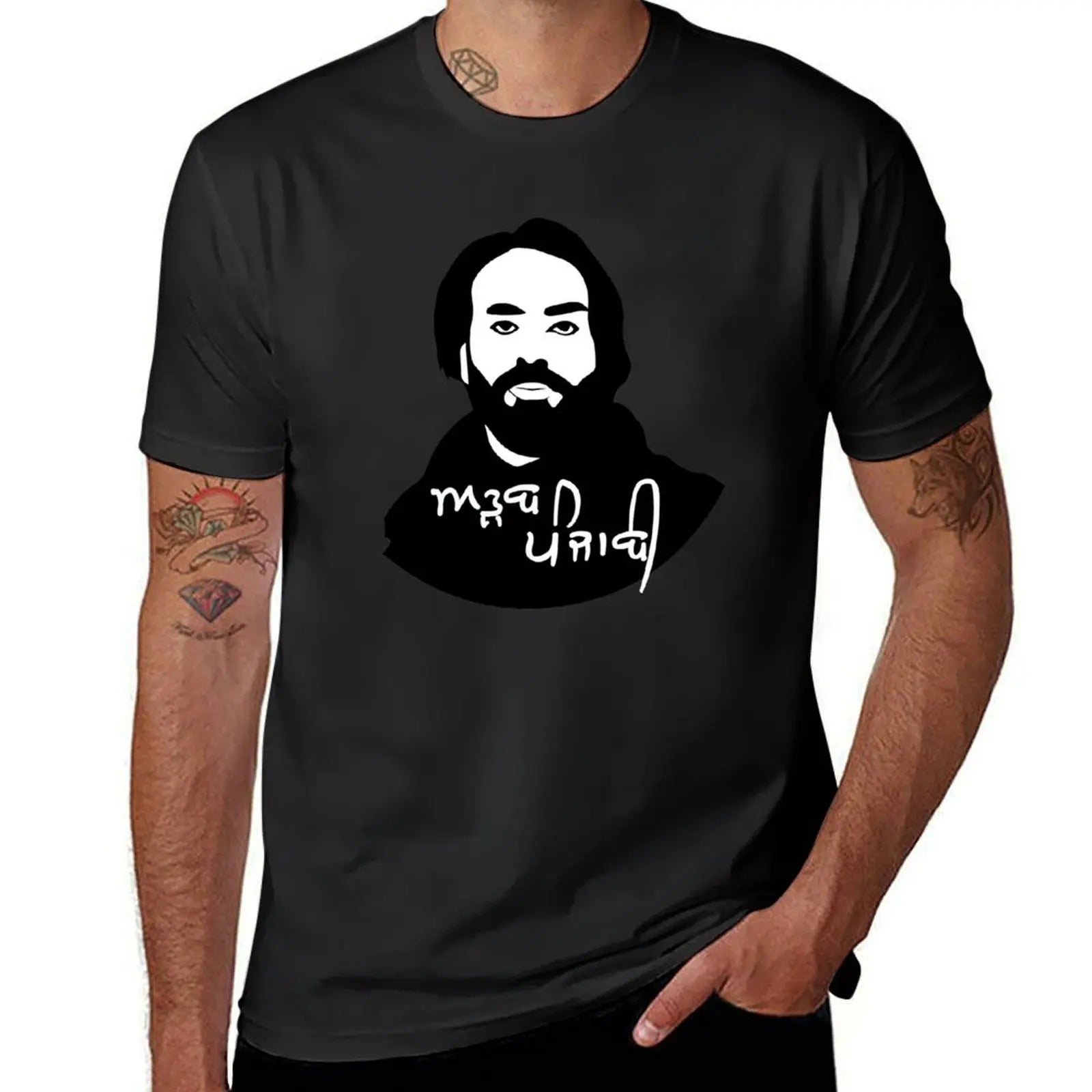Adab Punjabi Babbu Maan T-Shirt shirts graphic tees Short sleeve tee tees oversizeds mens clothes
