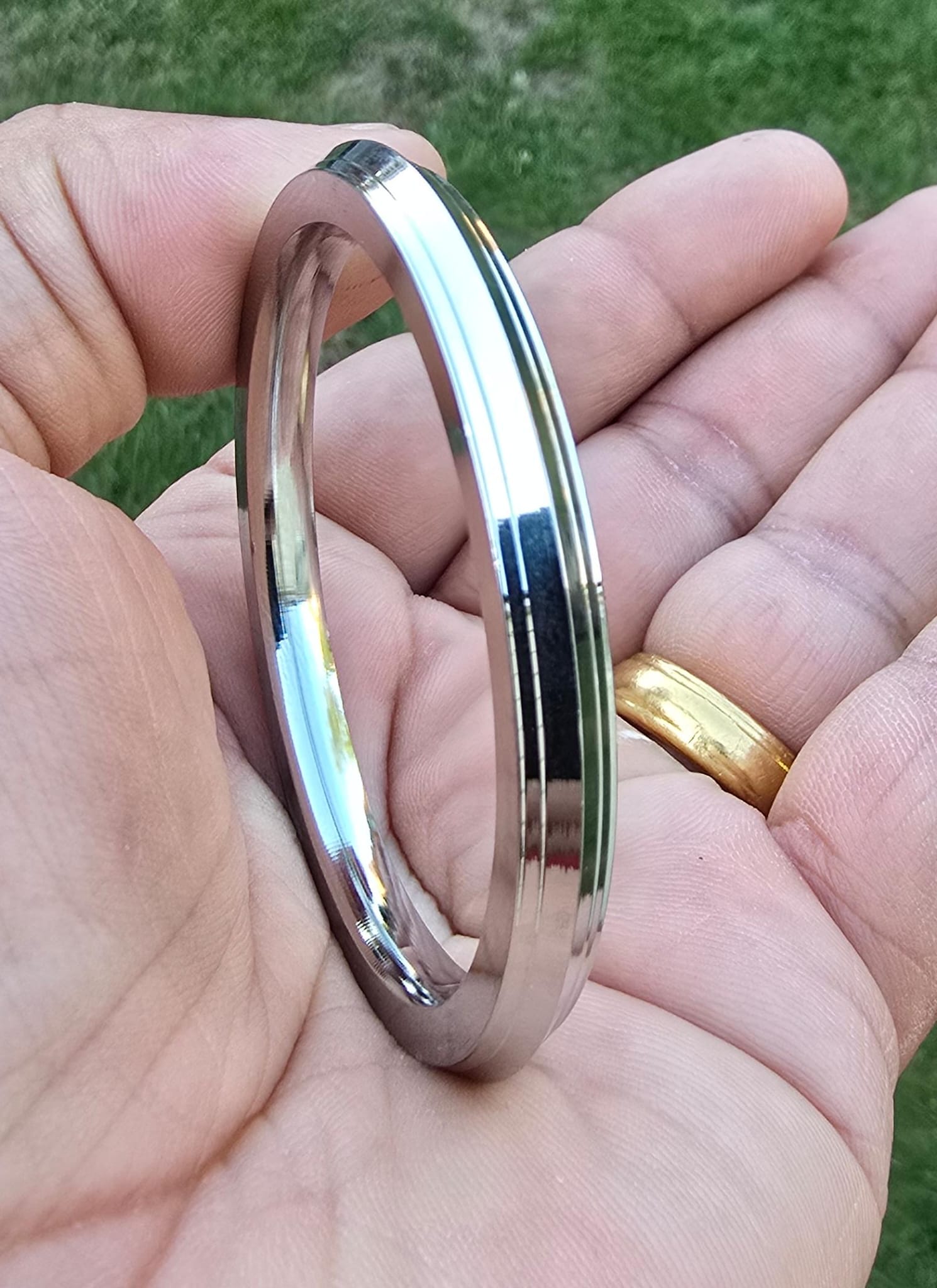 Sikh Kara Stainless Steel Lal Singh Chadha Movie Kada Khalsa Bangle Eastenders T4K Bumrah Cricket Karra Style Kids Bangle Celebrity Star New